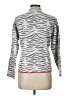 By Anthropologie Animal Print Silver Pullover Sweater Size L - photo 2