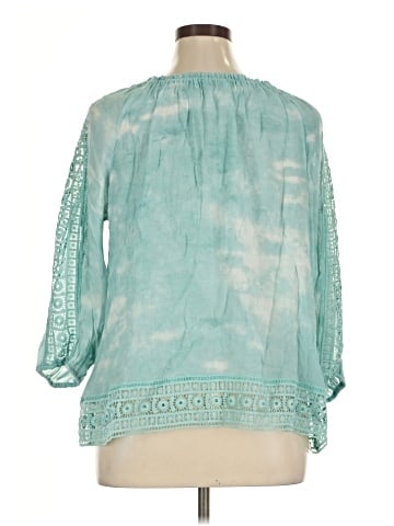 New Directions 3/4 Sleeve Blouse (view 2)