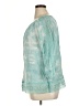 New Directions Teal 3/4 Sleeve Blouse Size XL - photo 5