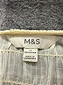 M&S 100% Polyester Ivory 3/4 Sleeve Blouse Size 10 - photo 7