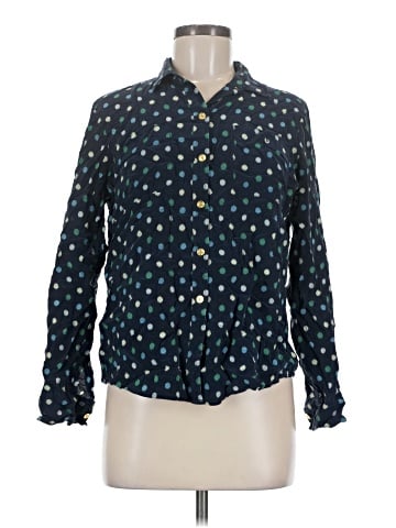 C. Wonder Long Sleeve Silk Top (view 1)