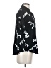 Jon & Anna 100% Polyester Print Black Short Sleeve Blouse Size S - photo 4
