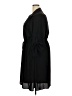 Just Found 100% Polyester Solid Black Casual Dress Size 2X - photo 5