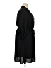 Just Found 100% Polyester Solid Black Casual Dress Size 2X - photo 4
