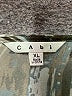 CAbi 100% Polyester Graphic Gray Casual Dress Size XL - photo 7