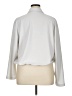 Express 100% Polyester Ivory Long Sleeve Blouse Size XL - photo 2