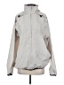 IZOD 100% Polyester Solid Silver Windbreaker Size S - photo 1