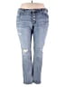 Silver Jeans Co. Hearts Blue Jeans Size 2X (estimated) - photo 1