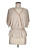 Hem & Thread Tan Short Sleeve Top Size M - photo 1