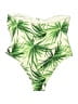 H&M Tropical Green One Piece Swimsuit Size XL - photo 2