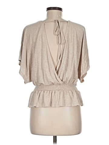 Hem & Thread Short Sleeve Top (view 2)
