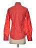 J.Crew Color Block Red Long Sleeve Button-Down Shirt Size 2 - photo 2