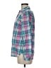 Talbots 100% Cotton Plaid Pink Long Sleeve Button-Down Shirt Size M - photo 5