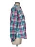 Talbots 100% Cotton Plaid Pink Long Sleeve Button-Down Shirt Size M - photo 4