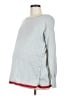 Seraphine 100% Cotton Gray Pullover Sweater Size Med Maternity - photo 1