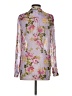 Kut from the Kloth Floral Pink Long Sleeve Blouse Size S - photo 2