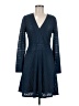 BCBGMAXAZRIA Blue Casual Dress Size M - photo 1