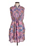 Aqua 100% Polyester Paisley Pink Casual Dress Size M - photo 1