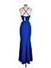Speechless Blue Cocktail Dress Size 5 - photo 2