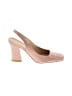 Stuart Weitzman 100% Leather Color Block Pink Heels Size 9 1/2 - photo 1