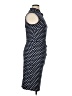 Miusol Polka Dots Blue Black Cocktail Dress Size XL - photo 4