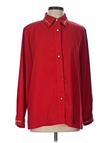 Draper's & Damon's Long Sleeve Button-Down Shirt (view 1)