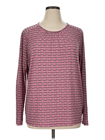 Liz Claiborne Long Sleeve Top (view 1)