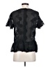 VERTIGO Black Short Sleeve Blouse Size S - photo 2