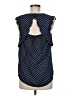 Papermoon Blue Sleeveless Blouse Size M - photo 2