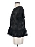 VERTIGO Black Short Sleeve Blouse Size S - photo 5