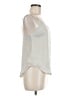 Silence and Noise 100% Polyester Silver Sleeveless Blouse Size M - photo 4