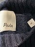 Allude Solid Blue Wool Pullover Sweater Size S - photo 7