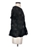 VERTIGO Black Short Sleeve Blouse Size S - photo 4