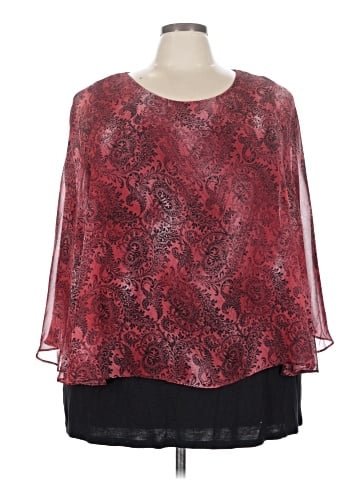 Cj Banks 3/4 Sleeve Blouse (view 1)
