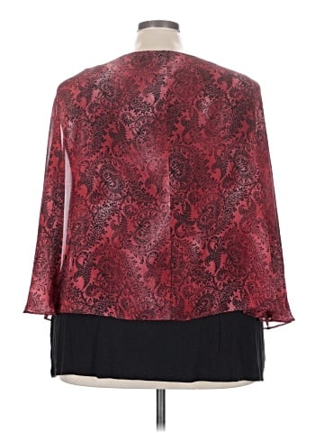 Cj Banks 3/4 Sleeve Blouse (view 2)