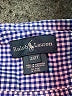 Ralph Lauren 100% Cotton Checkered-gingham Blue Long Sleeve Button-Down Shirt Size 2 - 2T - photo 3