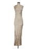 J.Crew 100% Viscose Tan Casual Dress Size 8 - photo 1