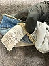 Jessica Simpson Hearts Blue Jeans Size 27 waist - photo 5