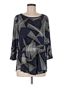 Jm Collection 3/4 Sleeve Blouse