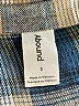 ABound 100% Cotton Plaid Gray Long Sleeve Button-Down Shirt Size S - photo 7