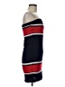Almost Famous Stripes Red Cocktail Dress Size M - photo 4