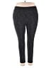 Ann Taylor LOFT Animal Print Gray Active Pants Size XXL - photo 1