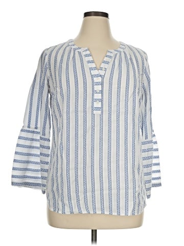 Talbots 3/4 Sleeve Blouse (view 1)