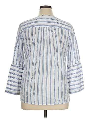 Talbots 3/4 Sleeve Blouse (view 2)