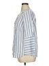 Talbots Stripes Blue 3/4 Sleeve Blouse Size 0X - photo 5