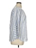 Talbots Stripes Blue 3/4 Sleeve Blouse Size 0X - photo 4