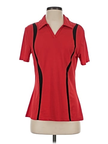 Jaclyn Smith Short Sleeve Polo (view 1)