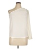 Shinestar 100% Polyester Ivory 3/4 Sleeve Top Size XL - photo 1