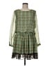 Lavand. 100% Polyester Argyle Green Casual Dress Size M - photo 1