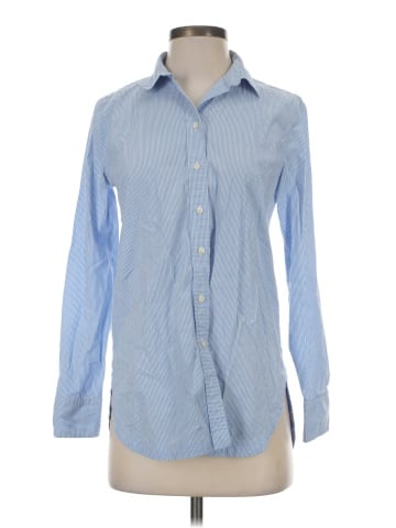 Banana Republic Factory Store Long Sleeve Button-Down Shirt (view 1)